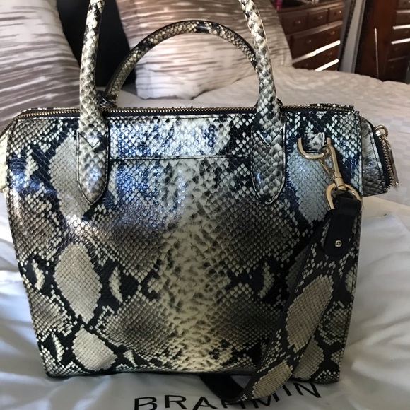 Brahmin Caroline Caviar Felix Genuine Leather - Picture 5 of 10